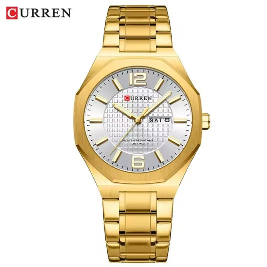 Reloj curren 8476 para hombre con calendario y resistente al agua