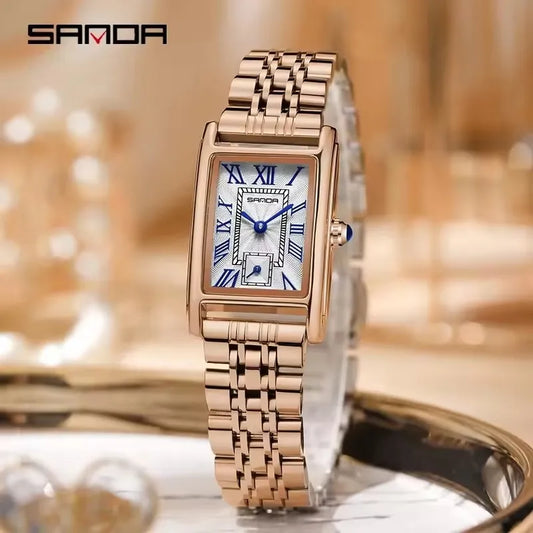 🕰️ Reloj SANDA 1116 – Clásico, Versátil y Resistente al Agua