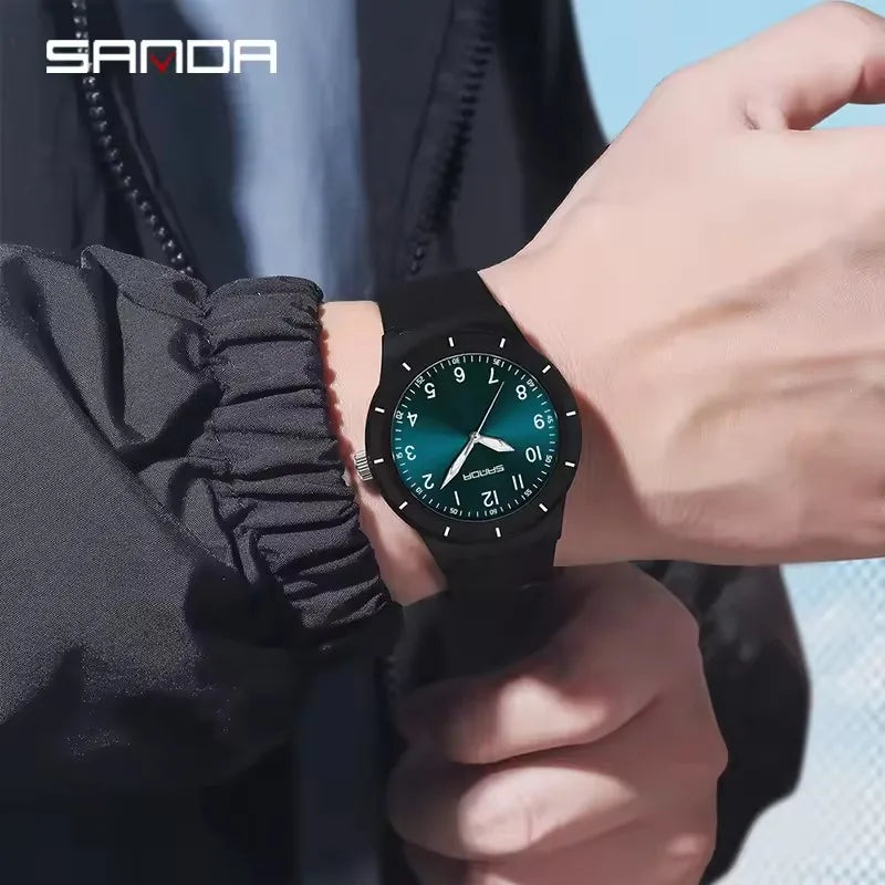 ⌚ SANDA 9075 – Reloj de Cuarzo Resistente al Agua para Niñas y Niños