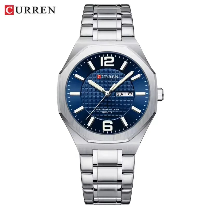 Reloj curren 8476 para hombre con calendario y resistente al agua
