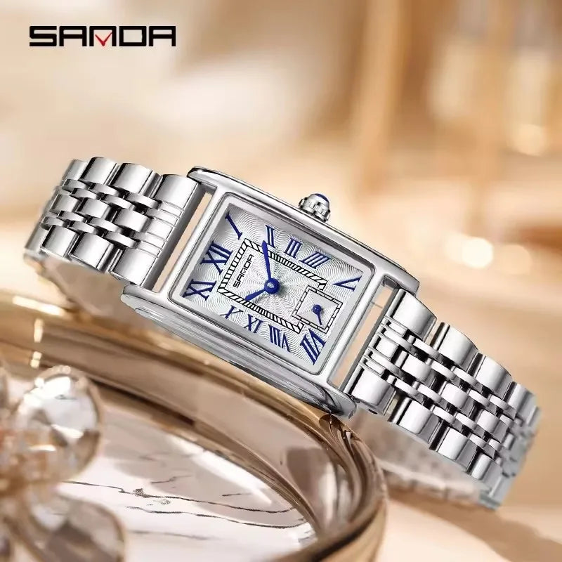 🕰️ Reloj SANDA 1116 – Clásico, Versátil y Resistente al Agua