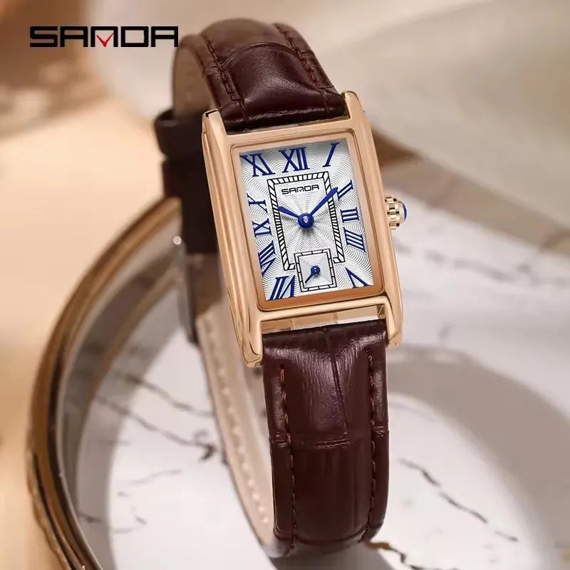 🕰️ Reloj SANDA 1116 – Clásico, Versátil y Resistente al Agua