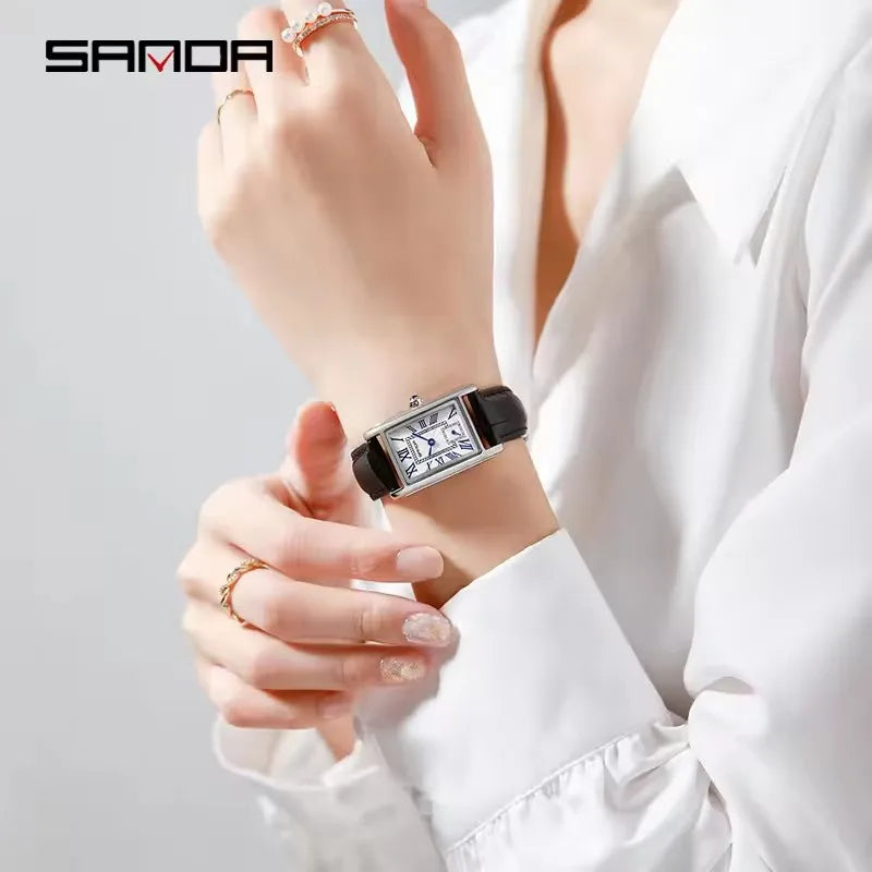 🕰️ Reloj SANDA 1116 – Clásico, Versátil y Resistente al Agua